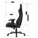 Стул офисный поворотный MEBEL ELITE APEX Черный