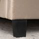 Ліжко оксамитове MEBEL ELITE QUEEN Velvet 160x200см Беж