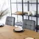 Стілець оксамитовий MEBEL ELITE PERU Velvet, Сірий