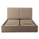 Кровать двуспальная MEBEL ELITE MARSYLIA Sztruks 180x200 см Беж