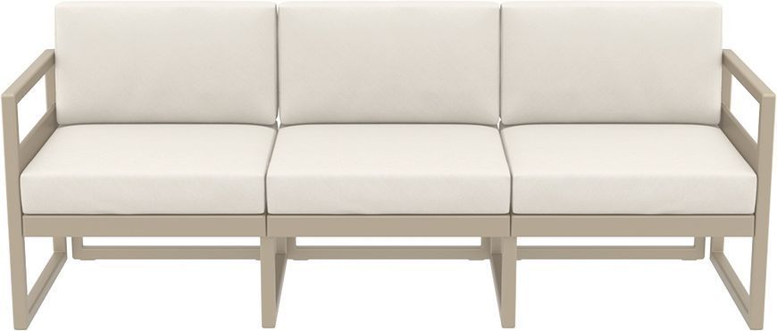 Комплект мебели для террасы Siesta Onto Mykonos Lounge Set XL Taupe Бежевый