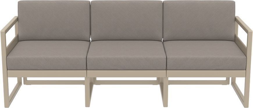 Комплект мебели для террасы Siesta Onto Mykonos Lounge Set XL Taupe Бежевый