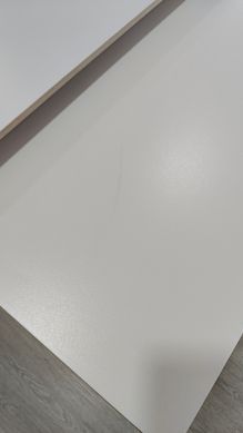 Стіл розкладний LAURA CERAMIC Intarsio 160(240)*90 білий мат/білий фотографія
