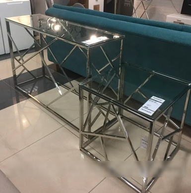 Консоль ESCADA C Signal Серебро 120x40 фотография