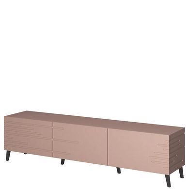 ТВ Тумба NOVA RTV Cama 186 Розовый Мат фотография