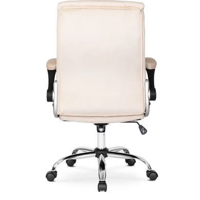 Стул офисный поворотный бархатный MEBEL ELITE SORIN 2 Velvet Бежевый фотография
