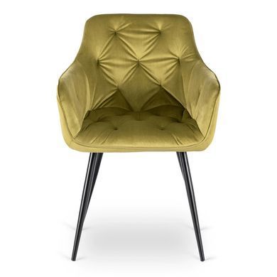 Стул MEBEL ELITE MODESTO Velvet Оливка фотография