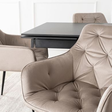 Стілець MEBEL ELITE MODESTO Velvet Беж фотографія
