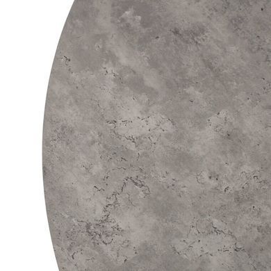 Стол раскладной круглый MEBEL ELITE LUGO 90(190)х90 см Бетон фотография