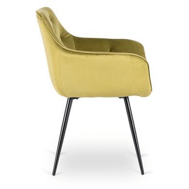 Стул MEBEL ELITE MODESTO Velvet Оливка фотография