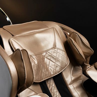 Массажное кресло MEBEL ELITE RX ULTRA PRO MAX экокожа бежевий фотография