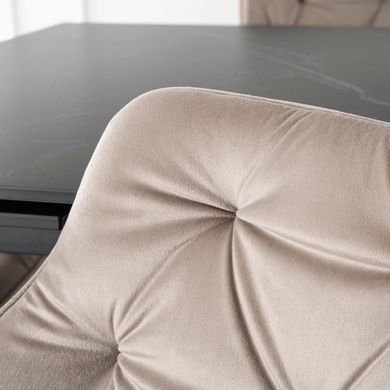 Стілець MEBEL ELITE MODESTO Velvet Беж фотографія