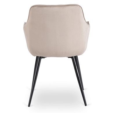 Стілець MEBEL ELITE MODESTO Velvet Беж фотографія