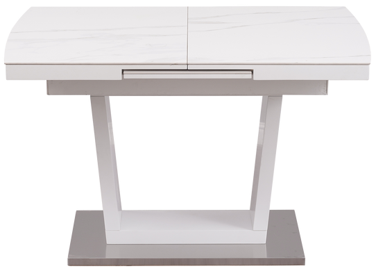 Стіл Розкладний DT 8073 DAOSUN 120(160)x80 Кераміка Білий фотографія