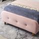 Кровать односпальная бархатная 90x200 MEBEL ELITE MIKEL Velvet Розовый