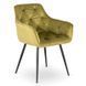 Стул MEBEL ELITE MODESTO Velvet Оливка фотография