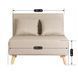 Диван розкладний MEBEL ELITE MARRY 2 тканина Беж