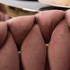Стілець оксамитовий MEBEL ELITE CAPI Velvet Рожевий / Золотий