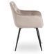 Стілець MEBEL ELITE MODESTO Velvet Беж