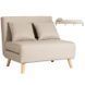 Диван розкладний MEBEL ELITE MARRY 2 тканина Беж