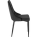 Стул бархатный MEBEL ELITE CORK Velvet Черный
