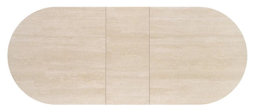 Стіл розкладний FALONE Halmar 180(220)x90 Травертин/кашемір фотографія