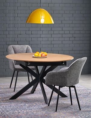 Стол раскладной ACORD Halmar 120(200)x120 Натуральный фотография