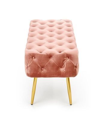 Банкетка ATHENA Velvet Halmar Розовый фотография