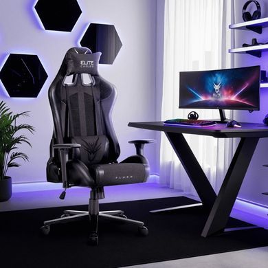 Стул офисный поворотный MEBEL ELITE FLASH Черный фотография