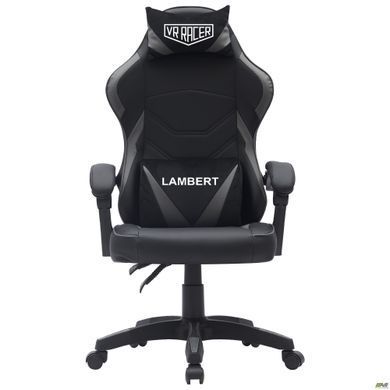 Комп'ютерне крісло VR Racer Dexter Lambert AMF Чорний-сірий фотографія