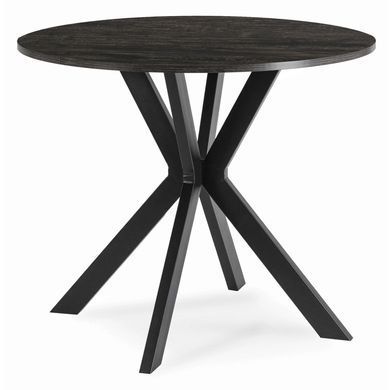 Стіл MEBEL ELITE LAUREN 80X80 Чорний фотографія