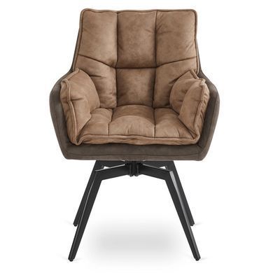 Стул поворотный MEBEL ELITE ISLA Коричневый фотография