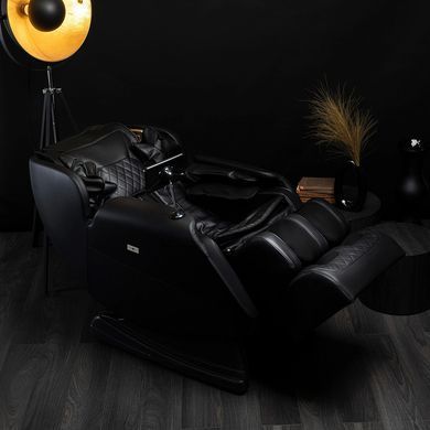 Масажне крісло MEBEL ELITE RX ULTRA PRO MAX екошкіра чорний фотографія