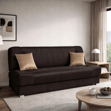Диван раскладной MEBEL ELITE PIANO 190 см Коричневый фотография
