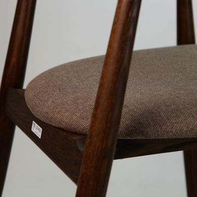 Стілець Mamont semi-soft Lovko темний горіх (PC359) / Austin 03 фотографія
