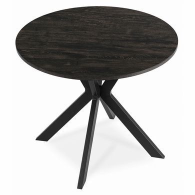 Стіл MEBEL ELITE LAUREN 80X80 Чорний фотографія