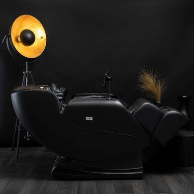 Масажне крісло MEBEL ELITE RX ULTRA PRO MAX екошкіра чорний фотографія