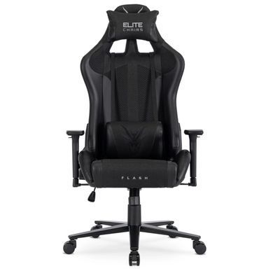 Стул офисный поворотный MEBEL ELITE FLASH Черный фотография