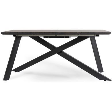 Стол раскладной MEBEL ELITE HAMILTON 160(200)х90 Черный фотография
