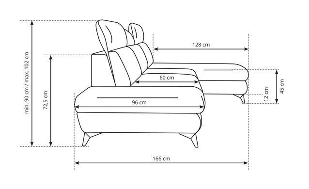 Диван угловой раскладной TITAN Perfect Home Польша фотография
