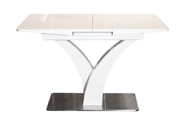 Стол Раскладной СПЕНСЕР Prestol 120/150x80 Белый фотография