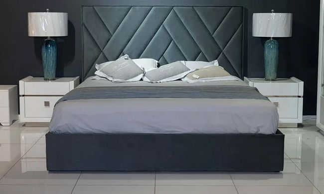 Кровать СТЕЛЛА Prestol 180x200 Графит фотография