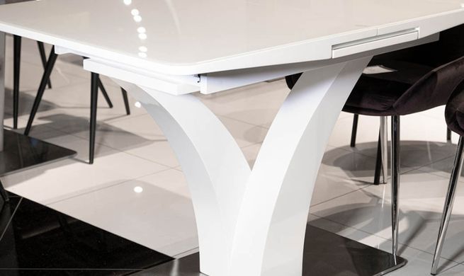 Стол Раскладной СПЕНСЕР Prestol 120/150x80 Белый фотография