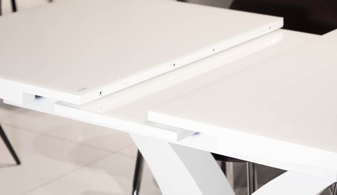 Стол Раскладной СПЕНСЕР Prestol 120/150x80 Белый фотография