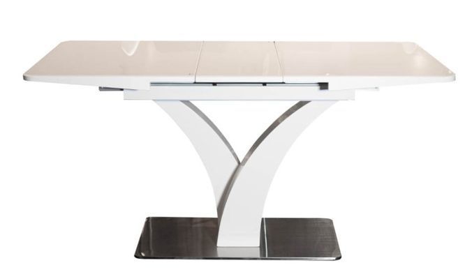 Стол Раскладной СПЕНСЕР Prestol 120/150x80 Белый фотография