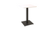 Стіл TETRA LIGHT Lovko 60x60 Білий/Чорний