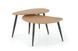 Журнальний столик комплект GENEVA 2 Halmar 86х50 / 80х45