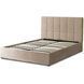 Кровать двуспальная бархатная MEBEL ELITE PANAMA Velvet 140x200 см Бежевый