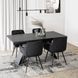 Стілець MEBEL ELITE MODESTO Velvet Чорний