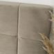 Кровать двуспальная бархатная MEBEL ELITE PANAMA Velvet 140x200 см Бежевый